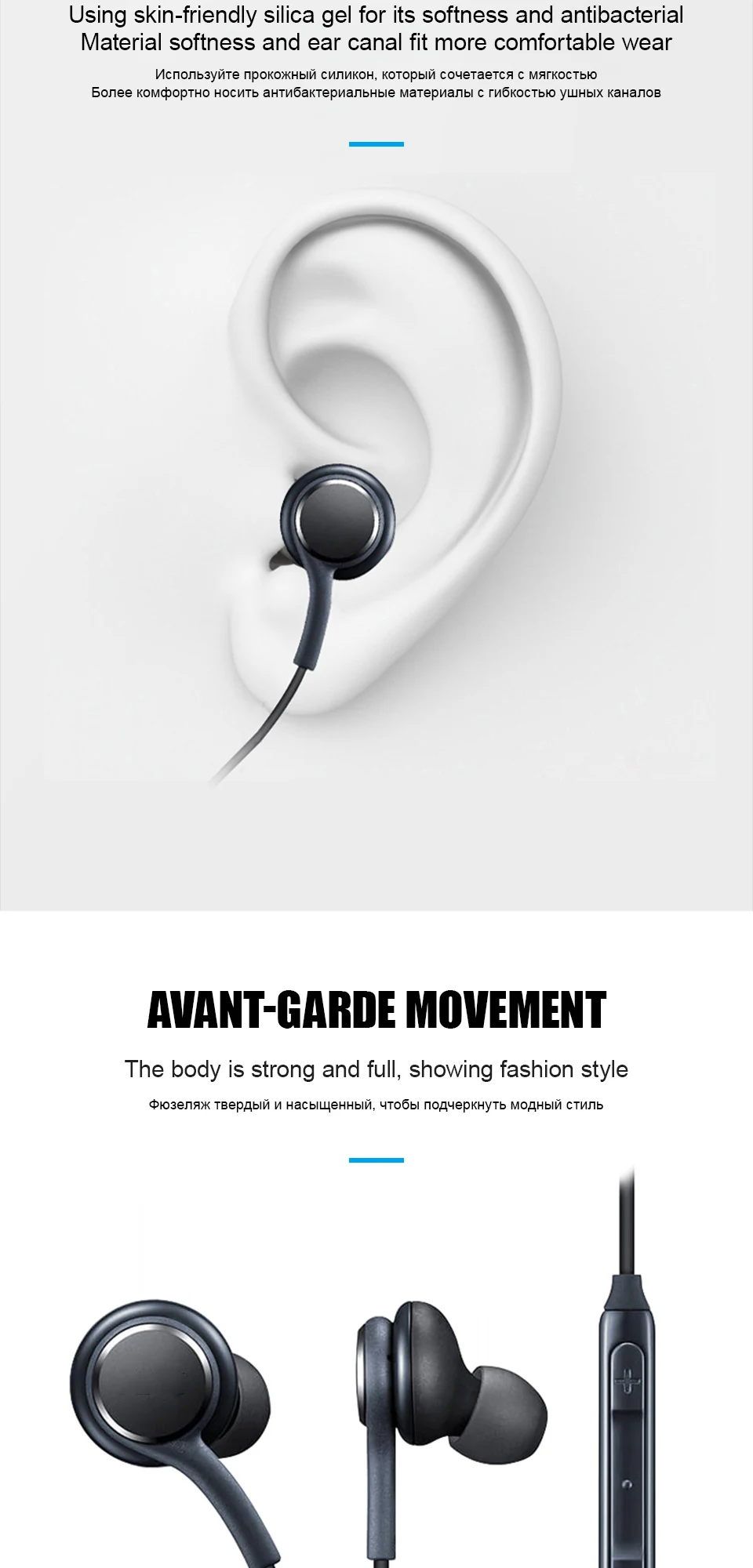 Type C Wired Earphone For Samsung Galaxy S24 S23 S22 S21 Ultra Plus Fe 3.5mm Earbud Headphones For A54 A34 A53 Phone Accessories