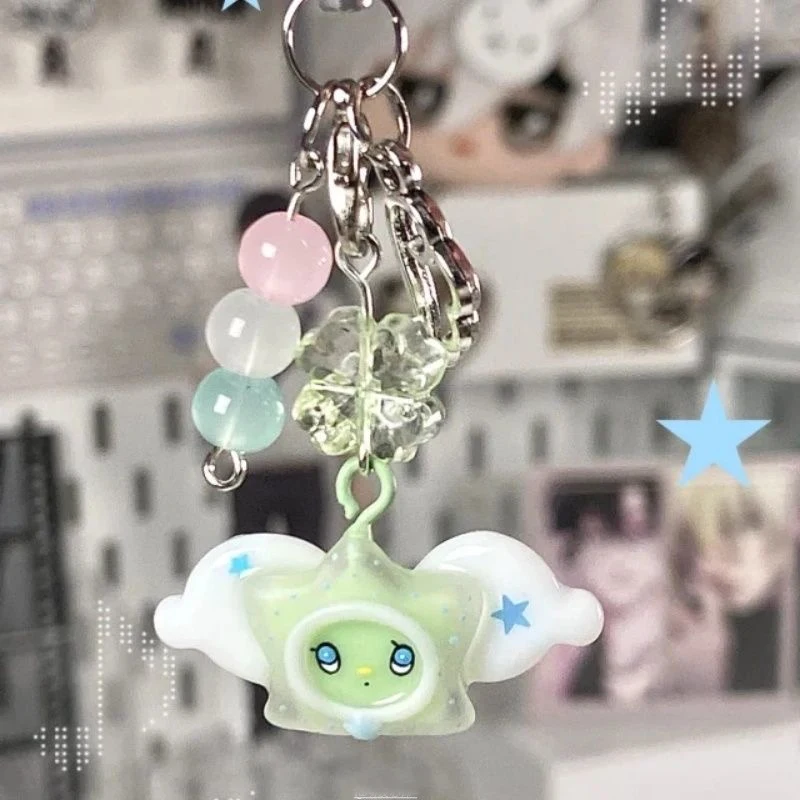 Japanese Sweet Cloud Star Pendant Bag Decoration Cute Doll Key Pendant Mobile Phone Chain Mobile Phone Accessories Keychain Gift
