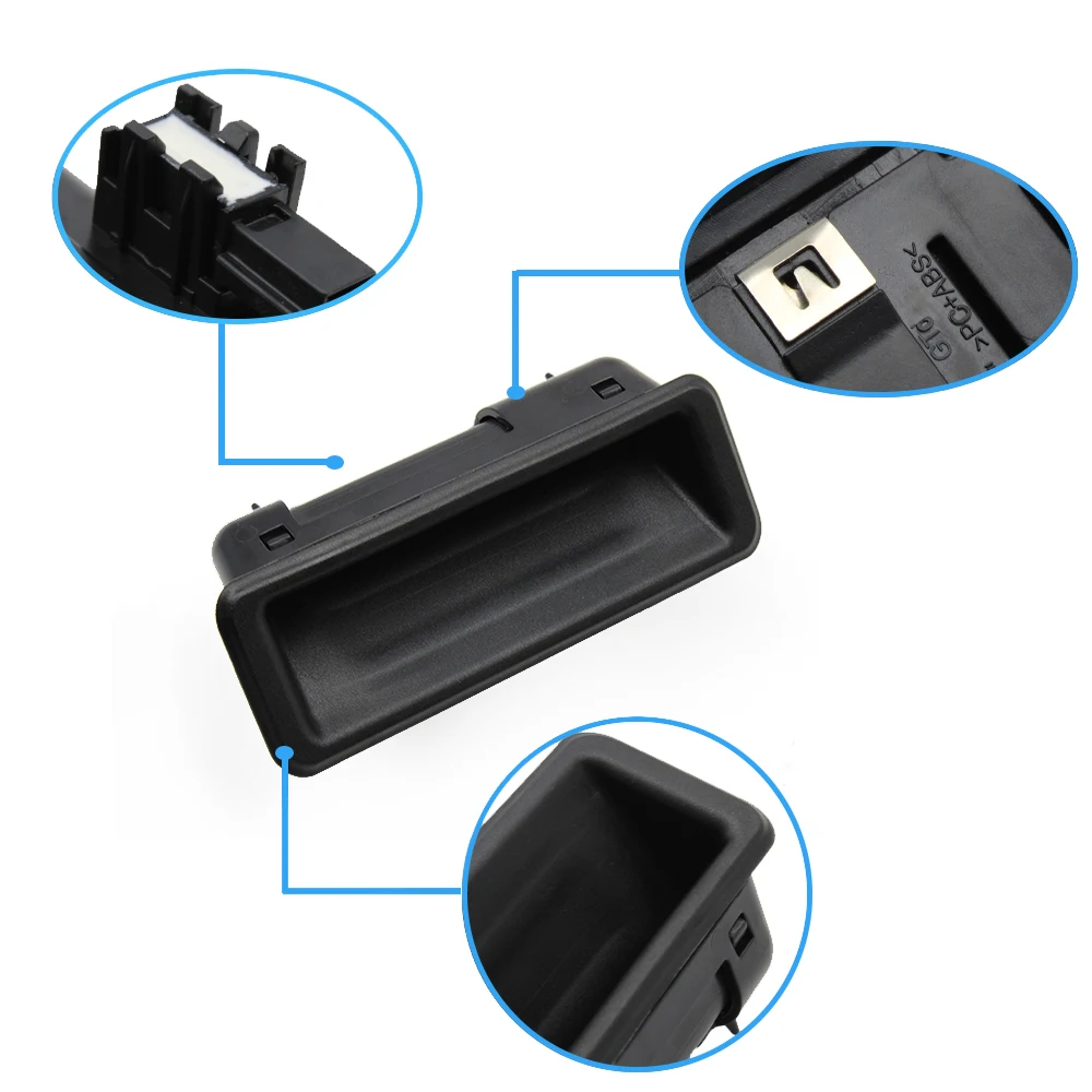 Car Rear Door Boot Switch Trunk Handle For BMW 1 3 5 X1 X5 X6 Series E82 E88 E90 E91 E92 E93 E60 E61 E84 E70 E71 51247118158