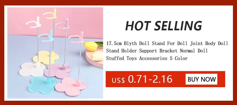 1 PC Stands For 1/6 Dolls Transparent Support Doll Stand 30cm Figure Display Holder High Quality Toys Accessories