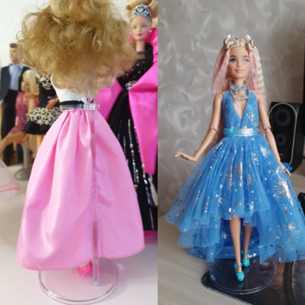1 PC Stands For 1/6 Dolls Transparent Support Doll Stand 30cm Figure Display Holder High Quality Toys Accessories