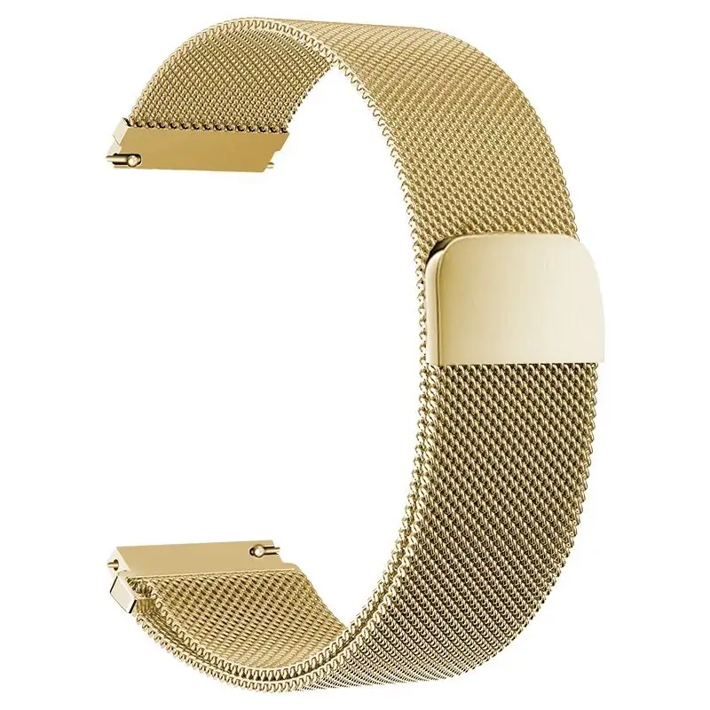 Magnetic Loop for Amazfit GTS/4/2//GTS4 Mini/BALANCE/Active 2/3/4 20mm 22mm Metal Mesh Smartwatch Bracelet Amazfit Bip 5 6 Strap