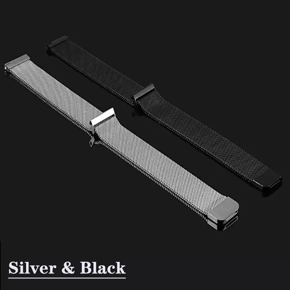 Magnetic Loop for Amazfit GTS/4/2//GTS4 Mini/BALANCE/Active 2/3/4 20mm 22mm Metal Mesh Smartwatch Bracelet Amazfit Bip 5 6 Strap