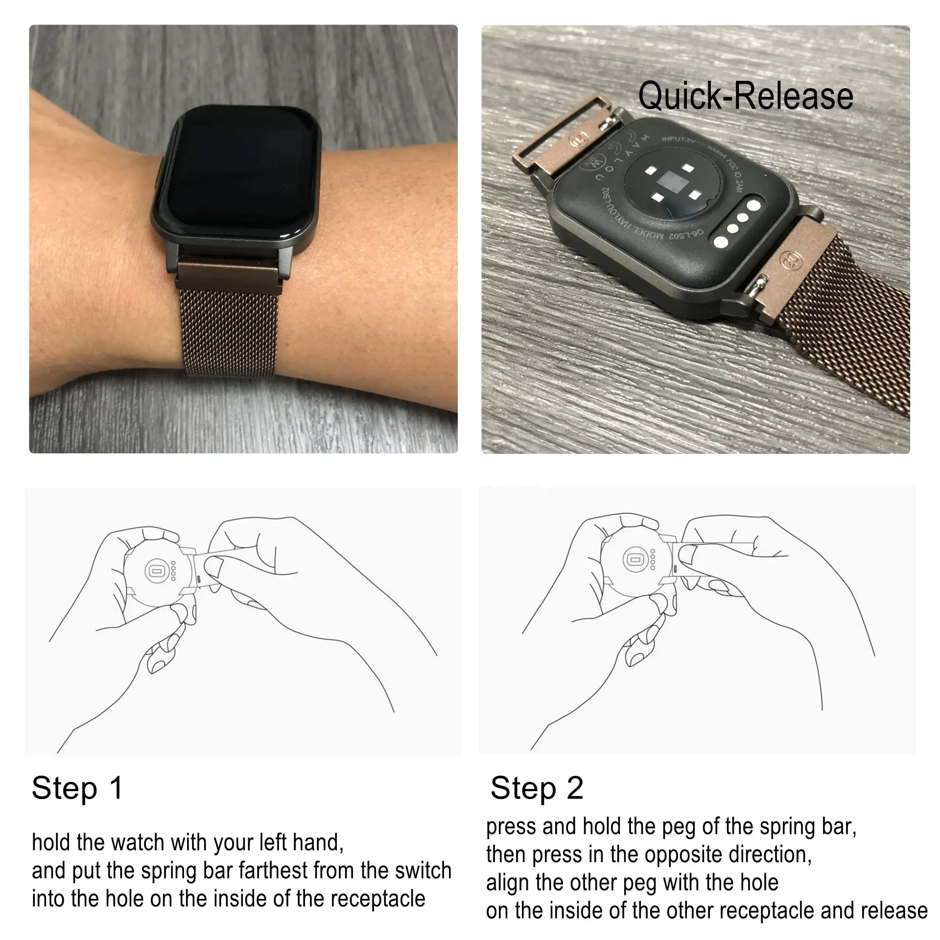 Magnetic Loop for Amazfit GTS/4/2//GTS4 Mini/BALANCE/Active 2/3/4 20mm 22mm Metal Mesh Smartwatch Bracelet Amazfit Bip 5 6 Strap
