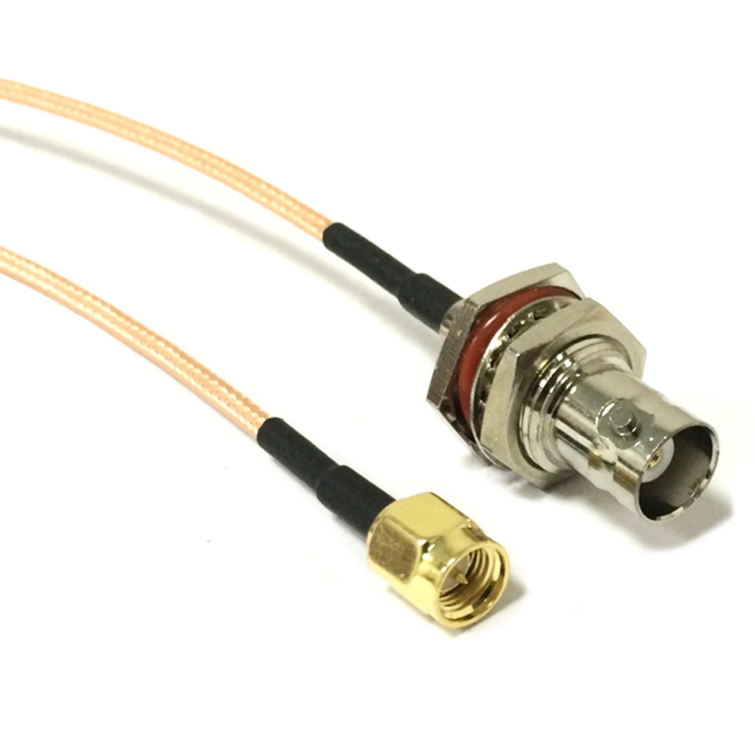 SMA Male Female Nut to BNC Plug Jack Pigtail Cabel Adapter RG316 15cm/30cm/50cm/100cm