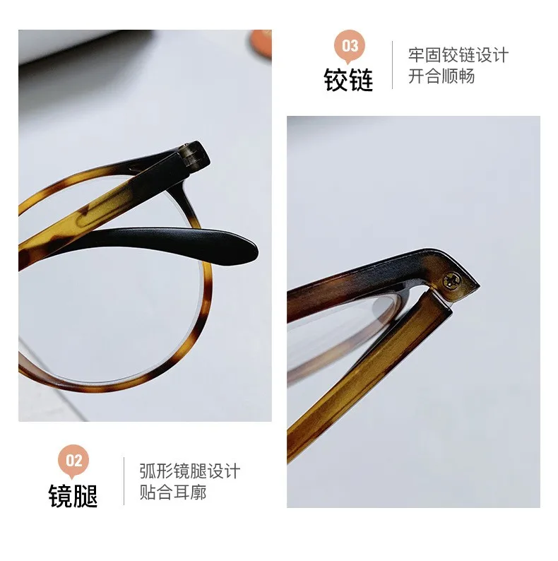 New Arrival Computer Glasses PC Frame Women Men Anti Blue Light Round Eyewear Blocking Glasses Optical Spectacle Eyeglass
