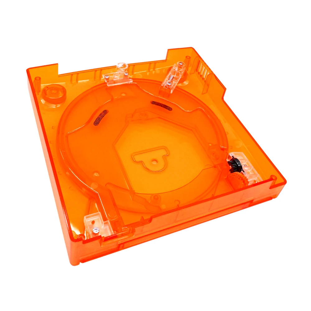Bitfunx Replacement Plastic Shell Translucent Case for SEGA Dreamcast DC Retro Video Game Console Transparent Boxes