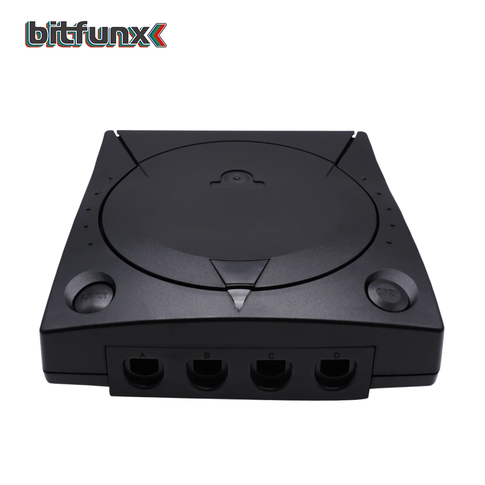 Bitfunx Replacement Plastic Shell Translucent Case for SEGA Dreamcast DC Retro Video Game Console Transparent Boxes