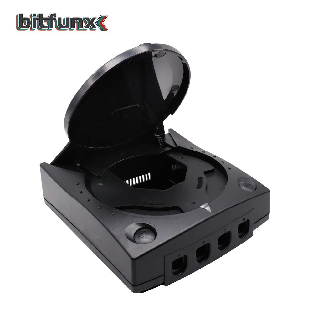Bitfunx Replacement Plastic Shell Translucent Case for SEGA Dreamcast DC Retro Video Game Console Transparent Boxes
