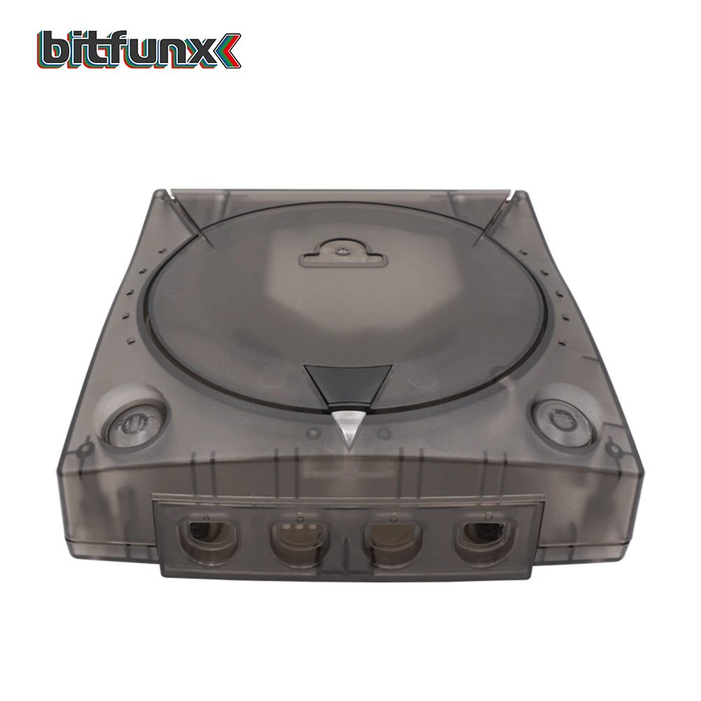 Bitfunx Replacement Plastic Shell Translucent Case for SEGA Dreamcast DC Retro Video Game Console Transparent Boxes