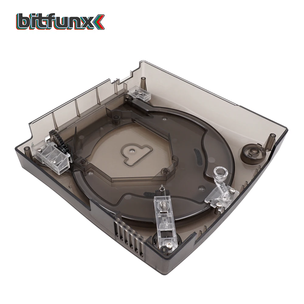 Bitfunx Replacement Plastic Shell Translucent Case for SEGA Dreamcast DC Retro Video Game Console Transparent Boxes