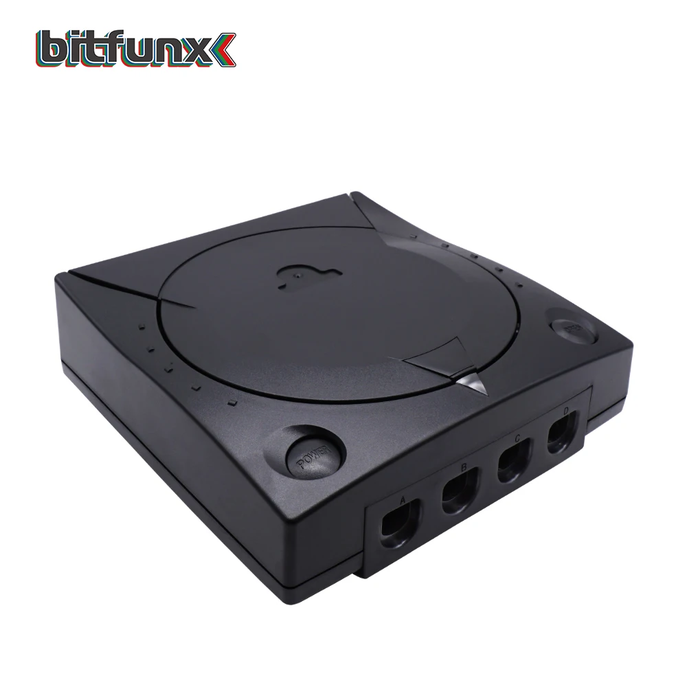 Bitfunx Replacement Plastic Shell Translucent Case for SEGA Dreamcast DC Retro Video Game Console Transparent Boxes