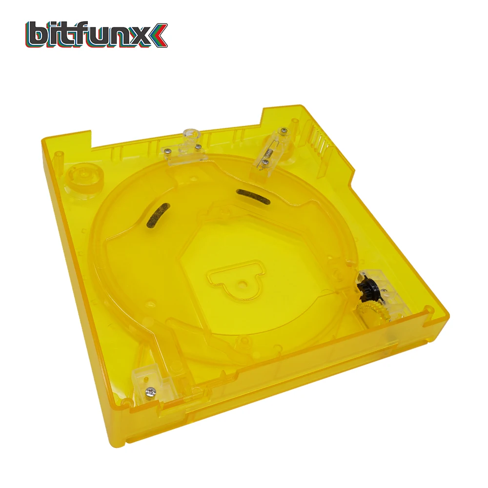 Bitfunx Replacement Plastic Shell Translucent Case for SEGA Dreamcast DC Retro Video Game Console Transparent Boxes