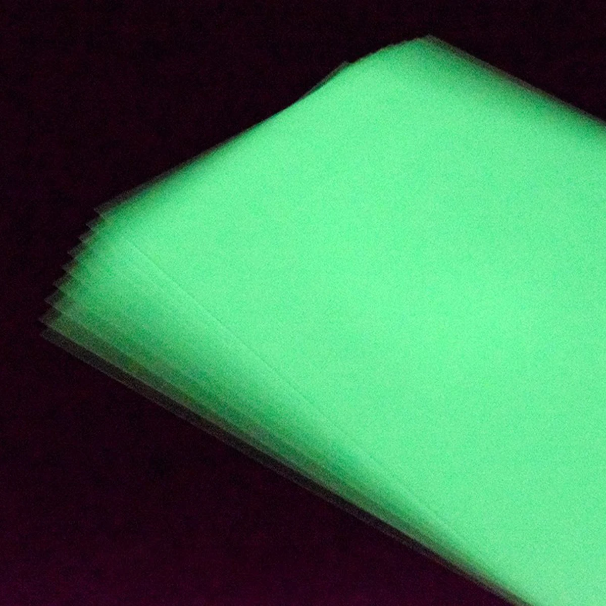 5Pcs Luminous Heat Shrink Plastic Sheet Shrinkles Film Paper DIY Handmade Shrinky Pendant Keychain Craft Gift Making Materials