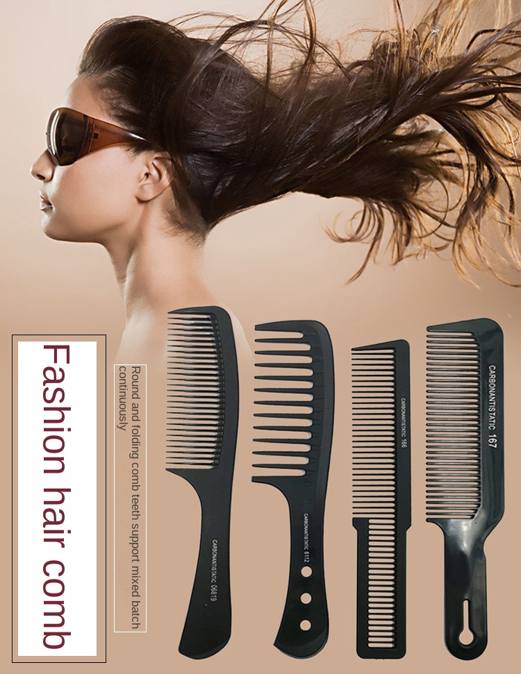 Professional Hair Cutting Comb Women Mens Hair Cut Comb High Quality Thicken Barber Salon Hair Style Comb Hairdressing Hairbrush