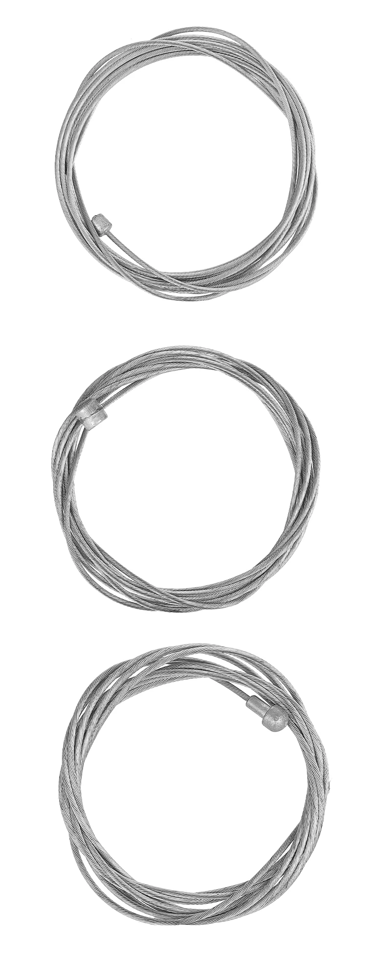 1/5Pcs Stainless Steel Brake Inner Cable Line MTB Mountain Road Bicycle Bike Derailleur Shift Wire 2100mm/1700mm/1550mm/1100mm