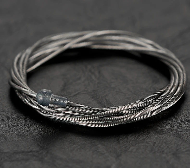 1/5Pcs Stainless Steel Brake Inner Cable Line MTB Mountain Road Bicycle Bike Derailleur Shift Wire 2100mm/1700mm/1550mm/1100mm