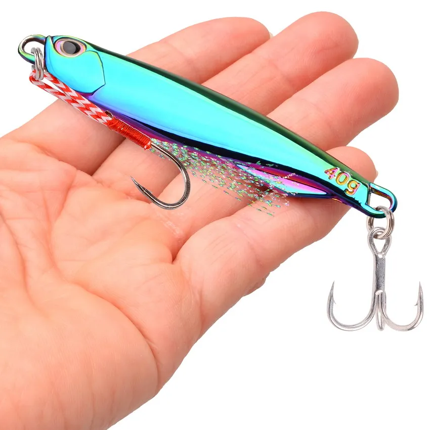 1PCS Fishing Lure Bait Japanese 7/10/15/20/30/40g/60g Metal Jig Fishing Accessories Zinc Alloy Mackerel Bass Pesca Baits