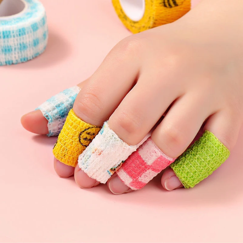 Finger Protector Care Guard Bandage for Student Writing Anti-wear Calluses Self-adhesive Wound Dressing Sports Elastic Band Tape