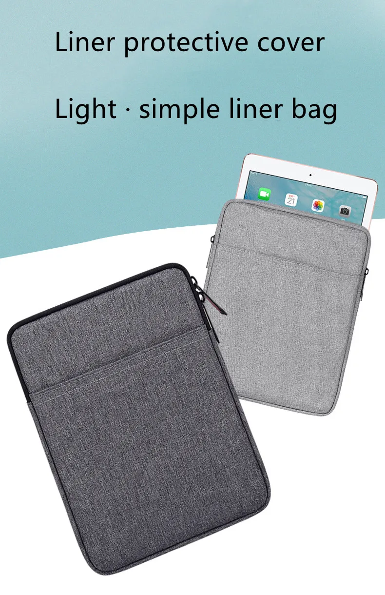 Handbag Case For Lenovo Legion Y700 8.8" Bag Sleeve Zipper Shockproof Pockets Pouch Funda for lenovo Legion Y700 TB-9707F 2022