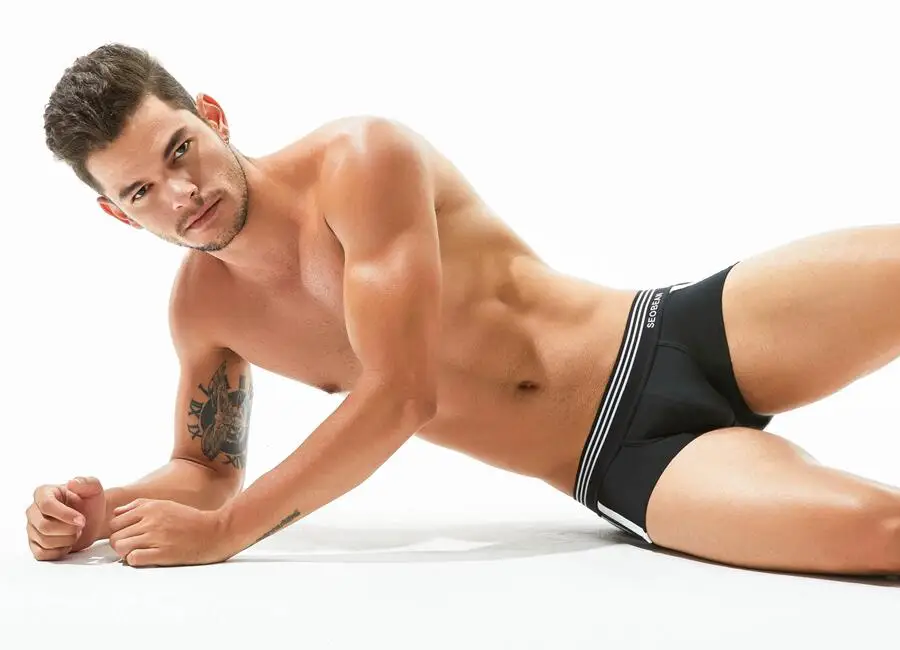 SEOBEAN Brand Men's Underwear Boxers Shorts Breathable Cotton Underpants Comfortable Sexy Panties Boxer For Man
