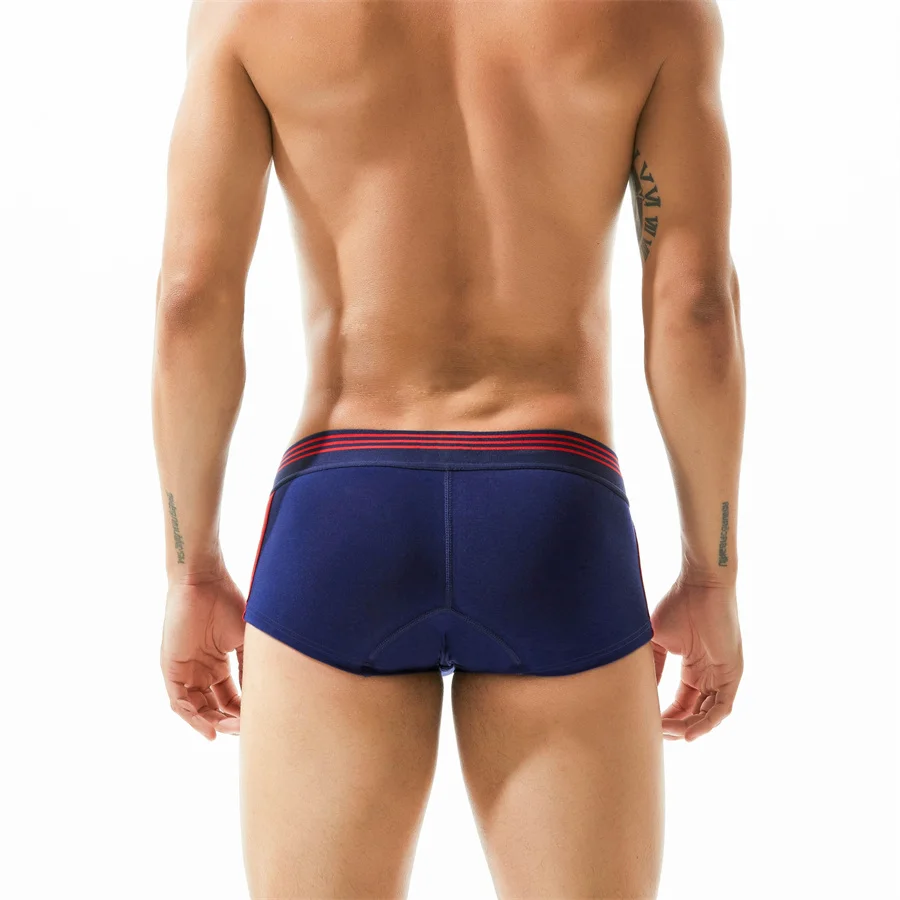 SEOBEAN Brand Men's Underwear Boxers Shorts Breathable Cotton Underpants Comfortable Sexy Panties Boxer For Man