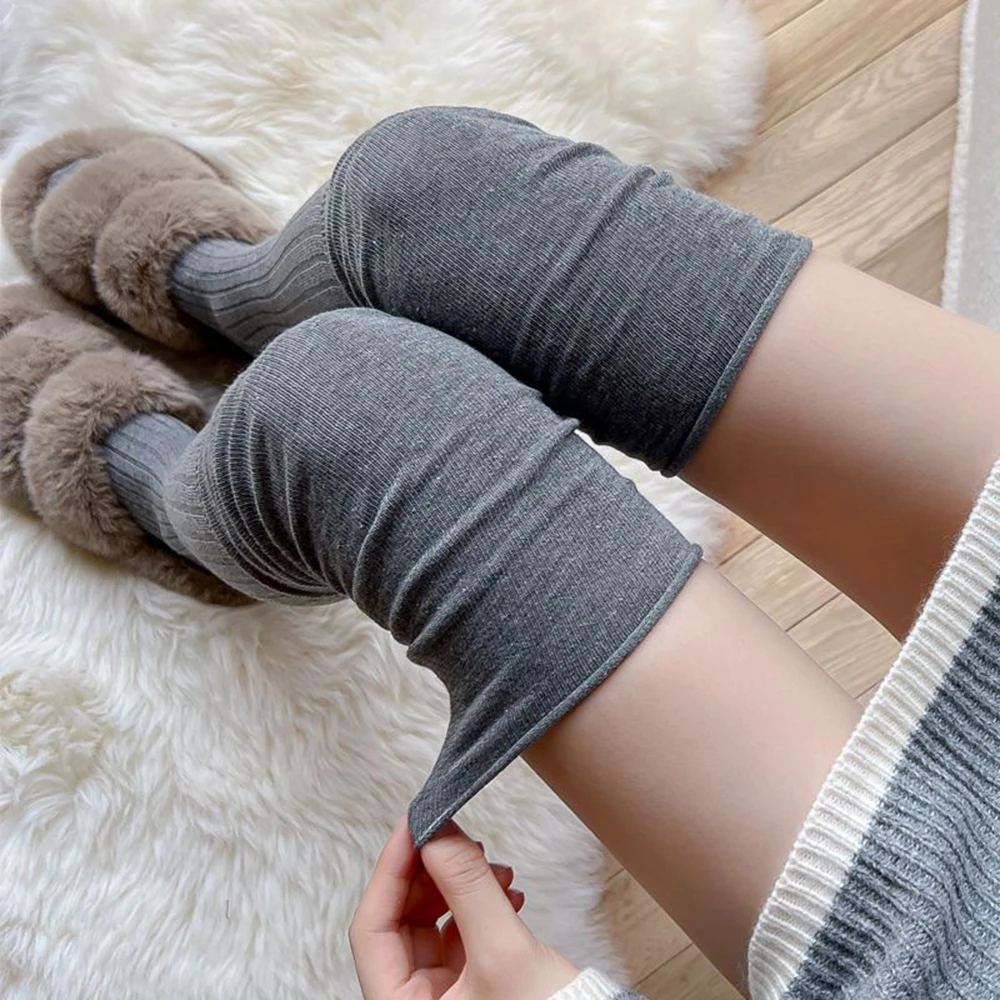 Black White Stockings Women Girls Thigh High Long Socks JK Japanese Leggings Summer Thin Loose Costumes Sweet Ballet Hosiery