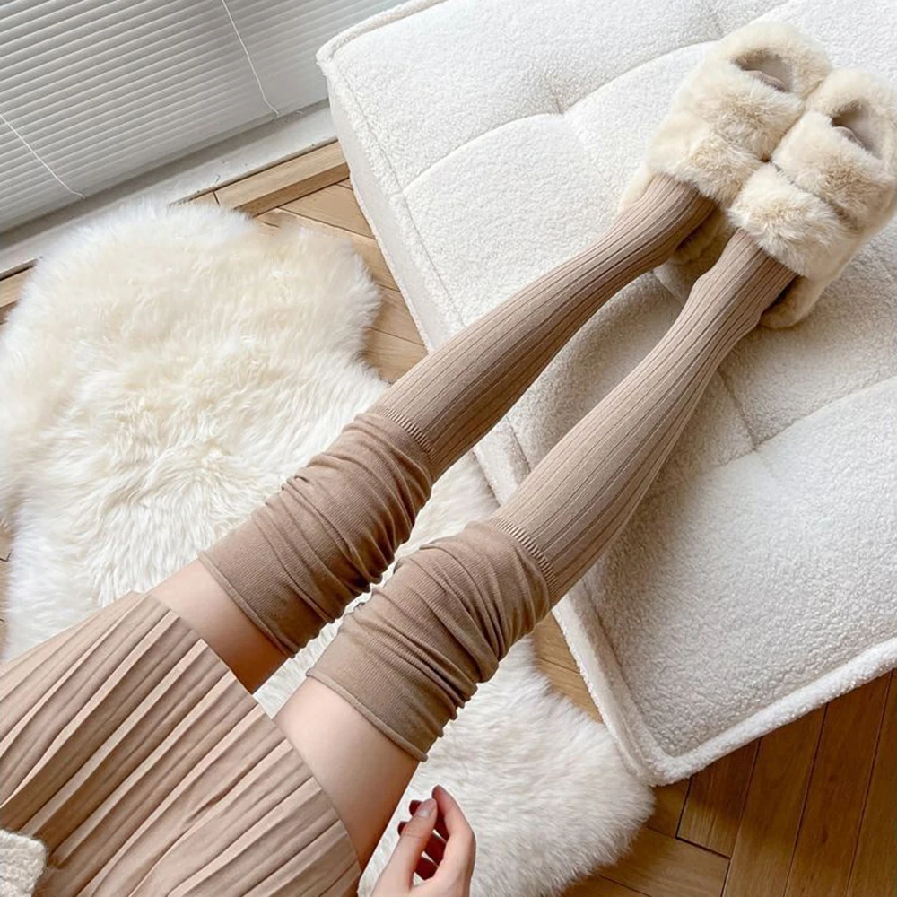 Black White Stockings Women Girls Thigh High Long Socks JK Japanese Leggings Summer Thin Loose Costumes Sweet Ballet Hosiery