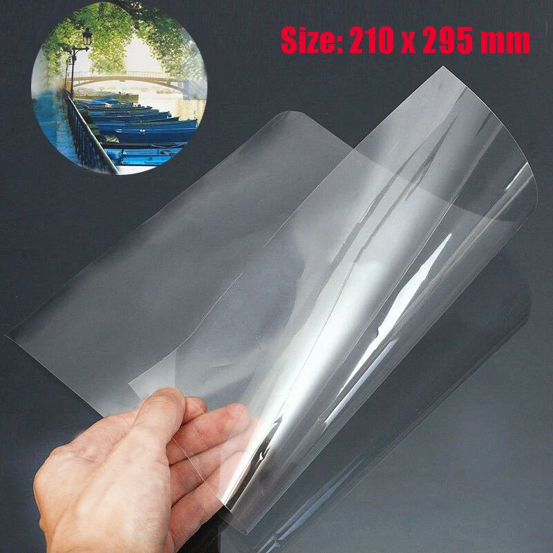 5 pcs 10 pcs A4 Inkjet & Laser Printing Transparents Film Photographic Paper For DIY PCB