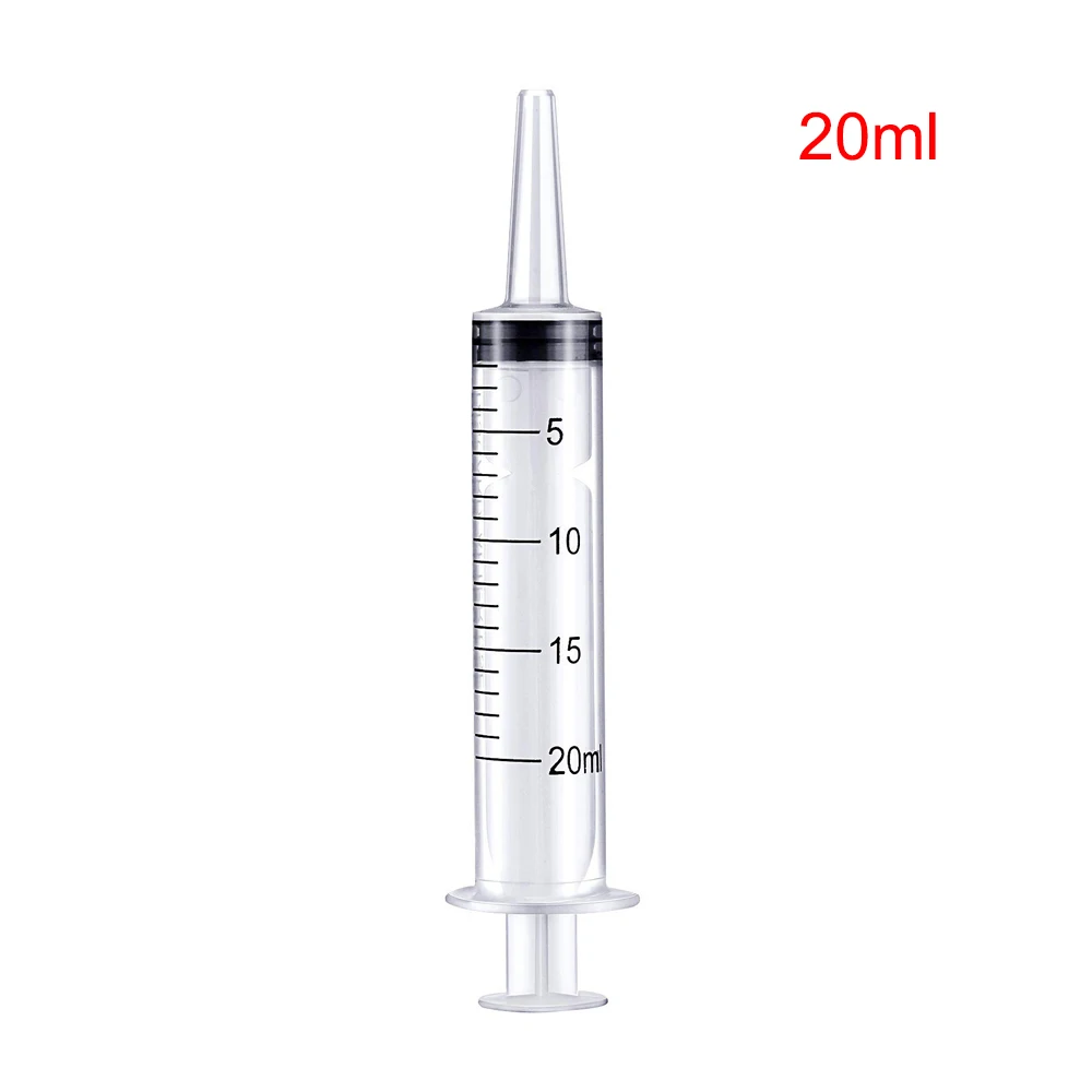 5/10/20/30ml Nutrient Sterile Syringe Measuring Tools Cat Dog Feeding Plastic Reusable Nutrient Syringe Lip Gloss Filling Tools