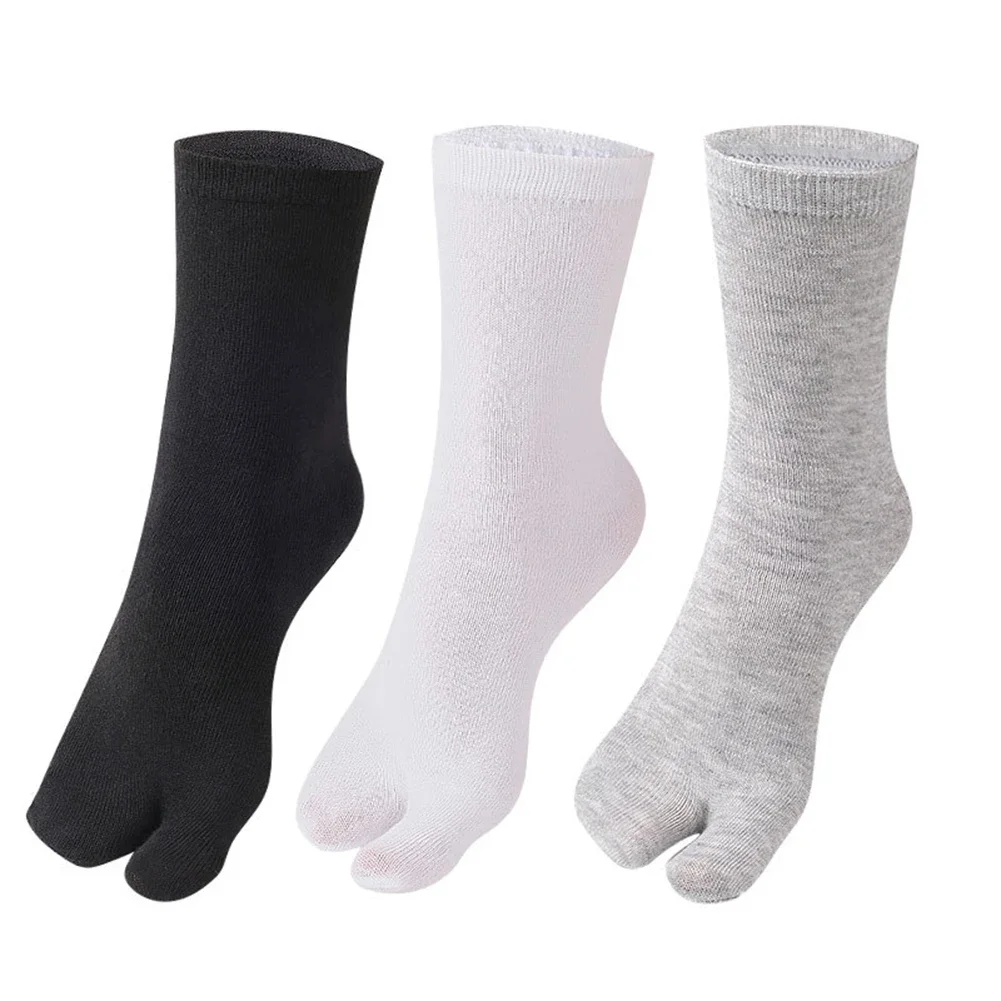 1-5PCS Women/Men Unisex Japanese Kimono Flip Flop Sandal Split Two Toes Sock Tabi Geta Cotton Socks New Arrival