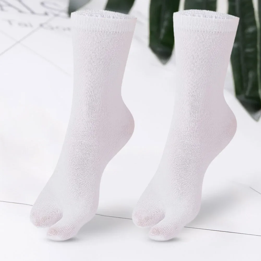 1-5PCS Women/Men Unisex Japanese Kimono Flip Flop Sandal Split Two Toes Sock Tabi Geta Cotton Socks New Arrival