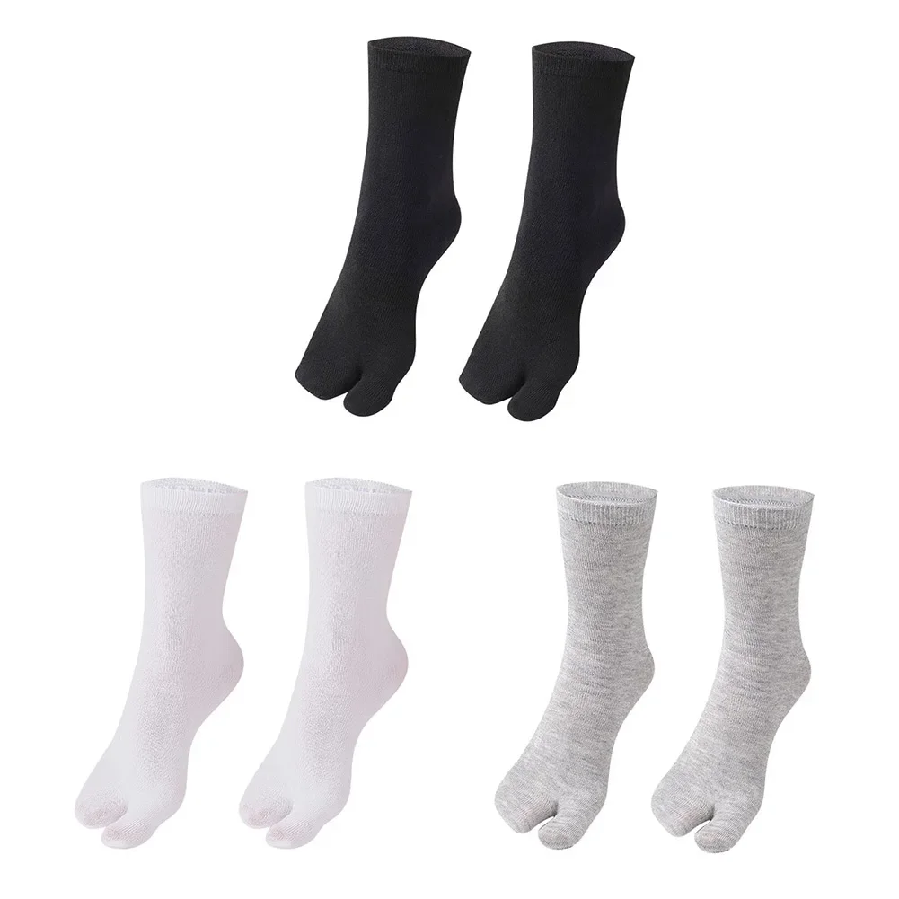 1-5PCS Women/Men Unisex Japanese Kimono Flip Flop Sandal Split Two Toes Sock Tabi Geta Cotton Socks New Arrival