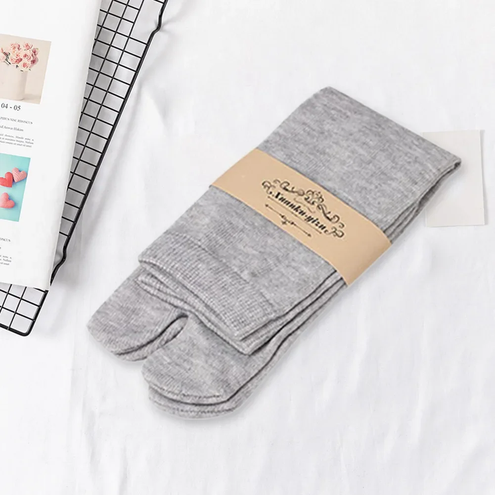 1-5PCS Women/Men Unisex Japanese Kimono Flip Flop Sandal Split Two Toes Sock Tabi Geta Cotton Socks New Arrival