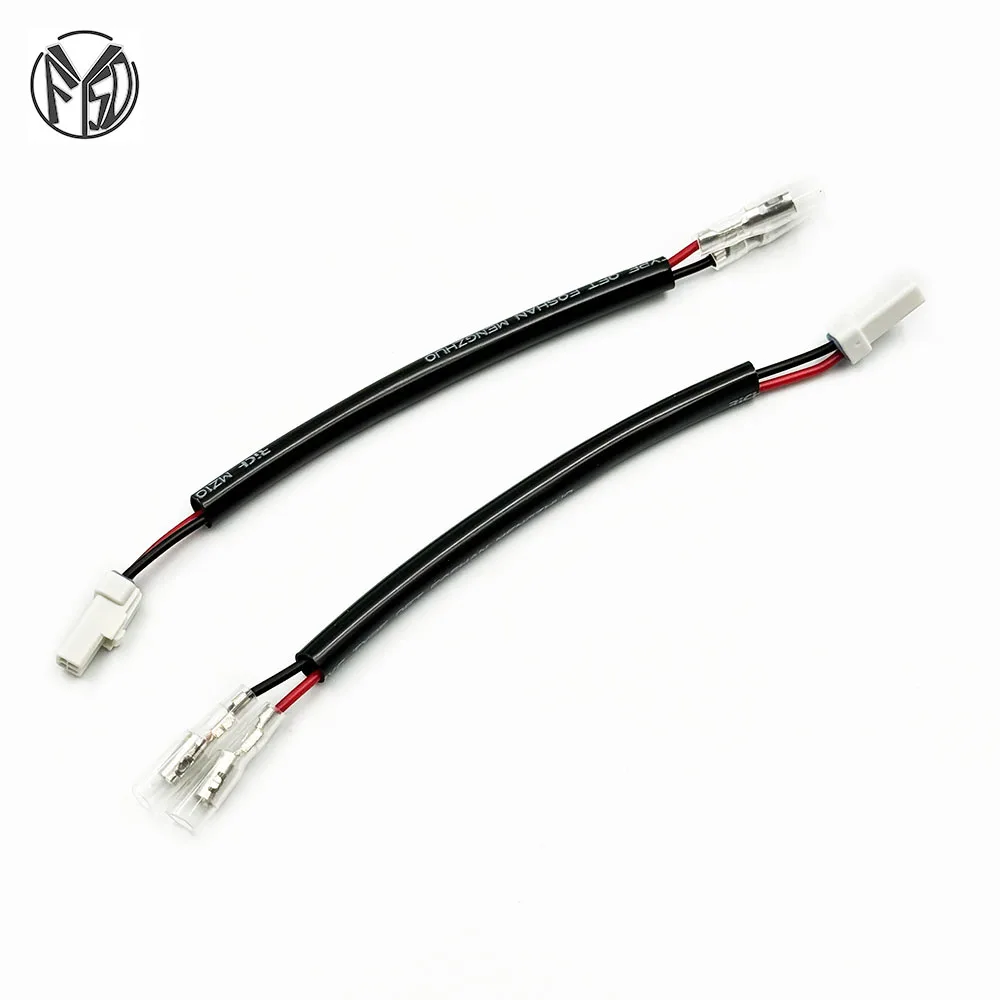 Wire Adapter Plug Connectors 2 Power Cords For KTM 125 200 250 690 790 990 DUKE SMC SMC-R Connecting Line Turn Signal Marker
