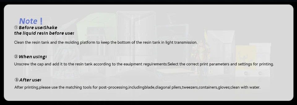 ELEGOO Water Washable 3D Printer Resin LCD UV-Curing Resin 405nm Standard Photopolymer Resin for LCD 3D Printing 1000g