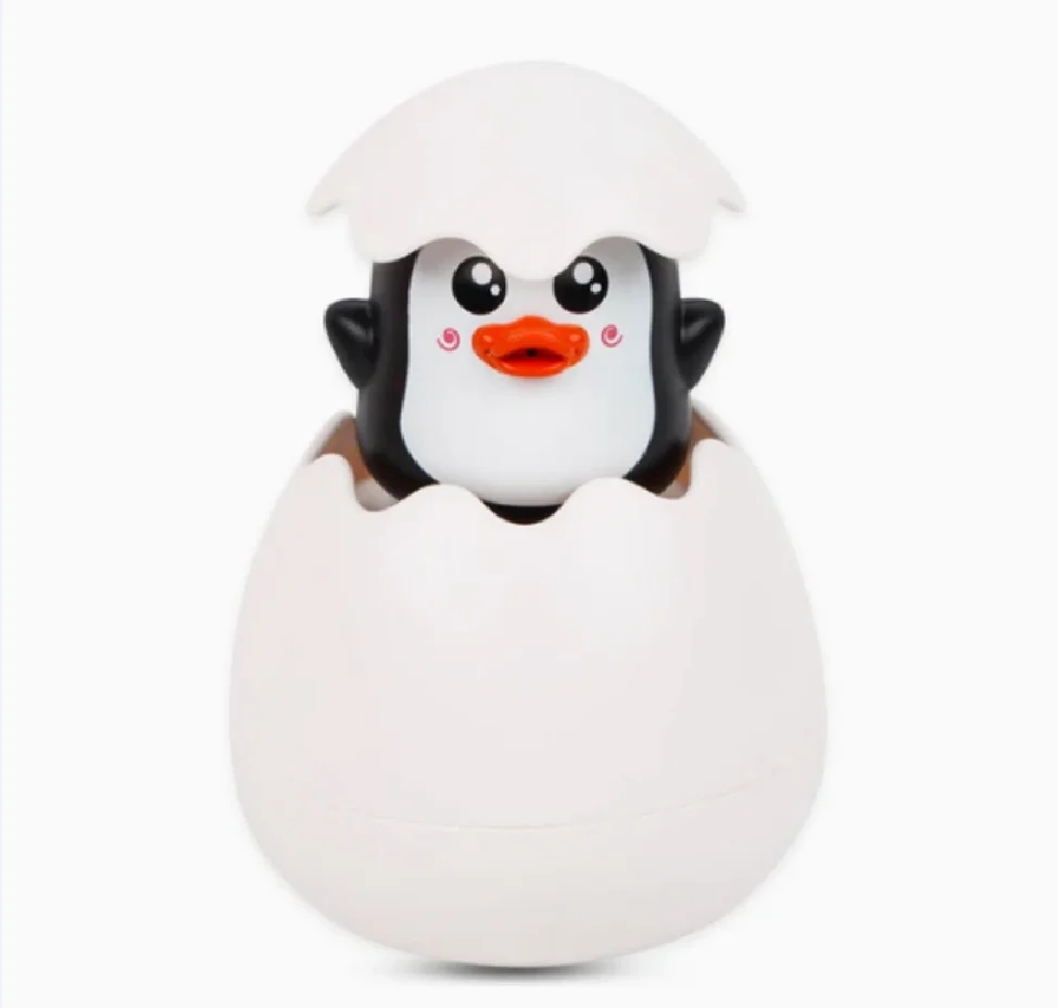 Baby Bathing Toy Kids Cute Duck Penguin Egg Water Spray Sprinkler Bathroom Sprinkling Shower Swimming Water Toys For Kids Gift