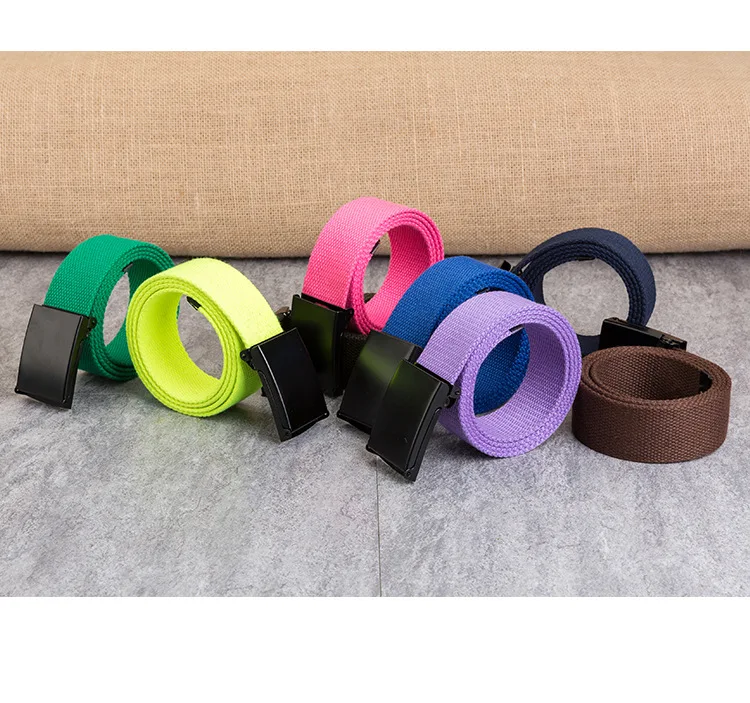 New Men Belt New Fashion Unisex Army Tactical Waist Belt Jeans Male Casual Luxury Canvas 3.8cm Webbing Waistband Ceinture Femme