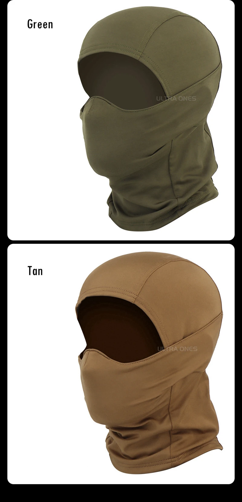 Tactical Mask Outdoor Balaclava Head Hood Silicone Half Face Windproof Headgear Airsoft Hunting CS Game Sunscreen Cap