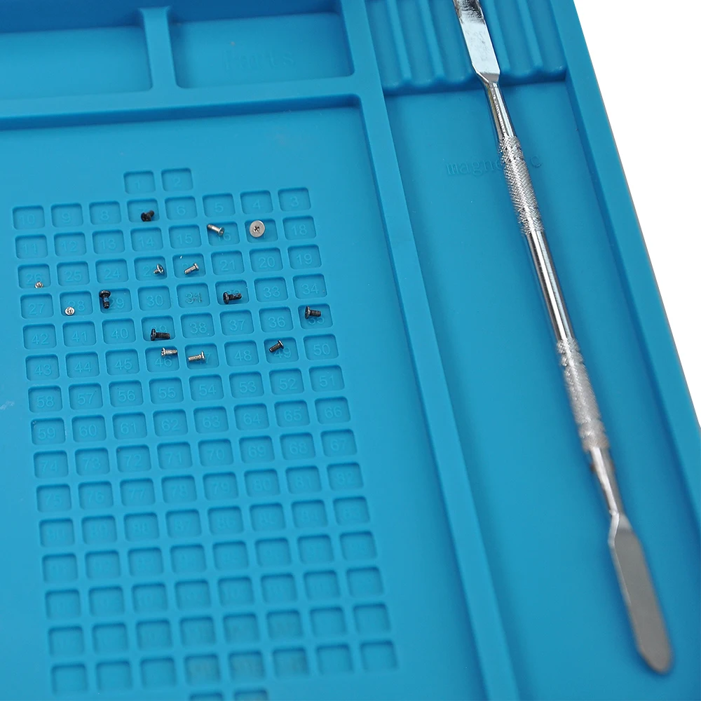 Silicone Soldering Mat Pad Desk Platform for Welding Station Iron Phone PC Repair Magnetic Heat Insulation No Lead S-160