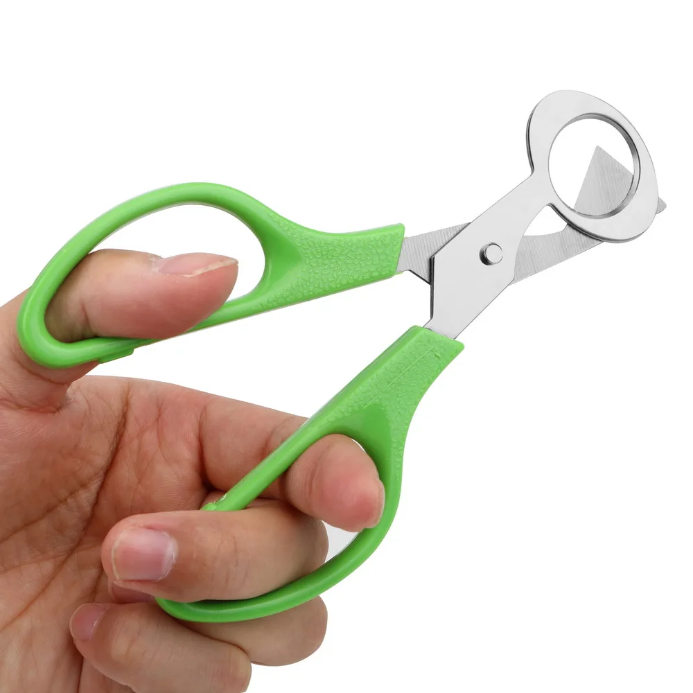 Quail Egg Shell Scissors Rust Resistant Durable Cigar Cutters Multifunction Kitchen Tools Stainless Steel Blade