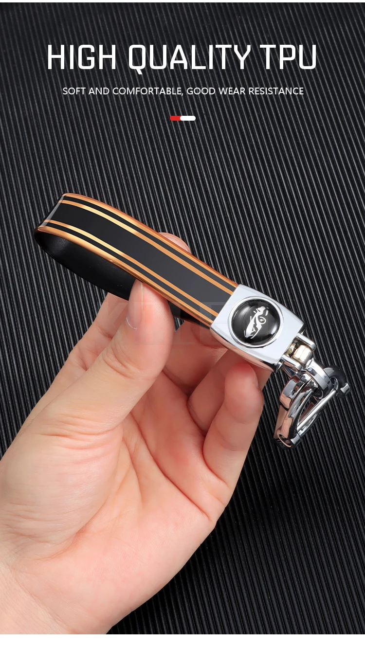 High Quality TPU Keychain For Men Women Car KeyRing Girl Gift Car Key Ring Holder Accessories Rotatable Key Chains