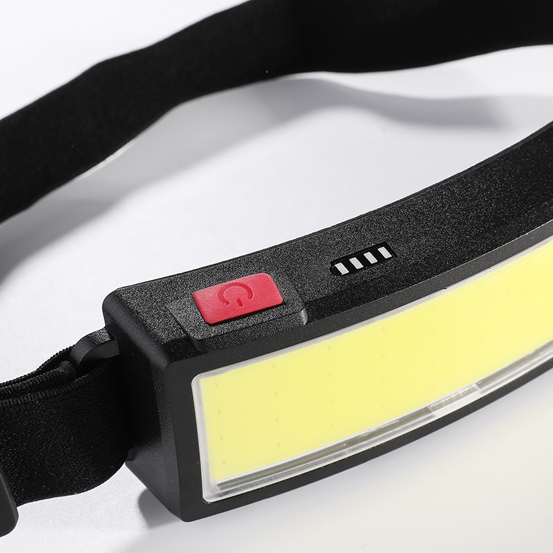 Hot COB LED Headlight Flashlight 3 Modes Light USB Rechargeable Head Lamp Built-in 1200mah Outdoor Hiking Camping Lamp