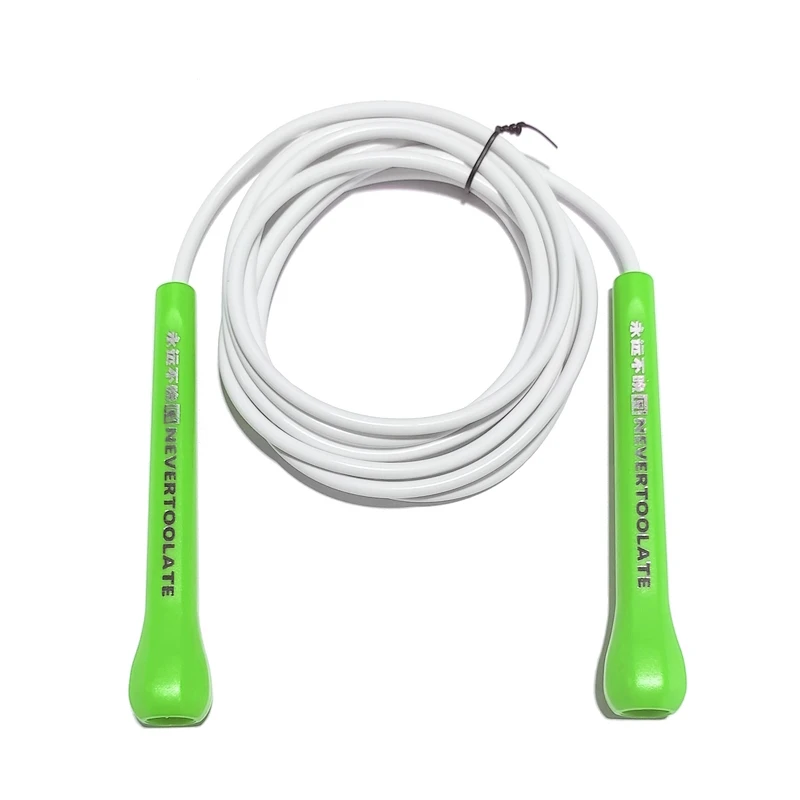 NEVERTOOLATE EXTRA LONG 3.2 METERS 14cm abs handle boxing speed 5mm Soft PVC Jump skip Rope Tangle Free Skipping Fitness
