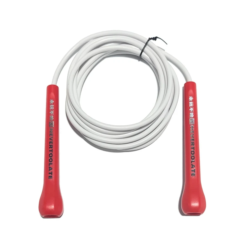 NEVERTOOLATE EXTRA LONG 3.2 METERS 14cm abs handle boxing speed 5mm Soft PVC Jump skip Rope Tangle Free Skipping Fitness