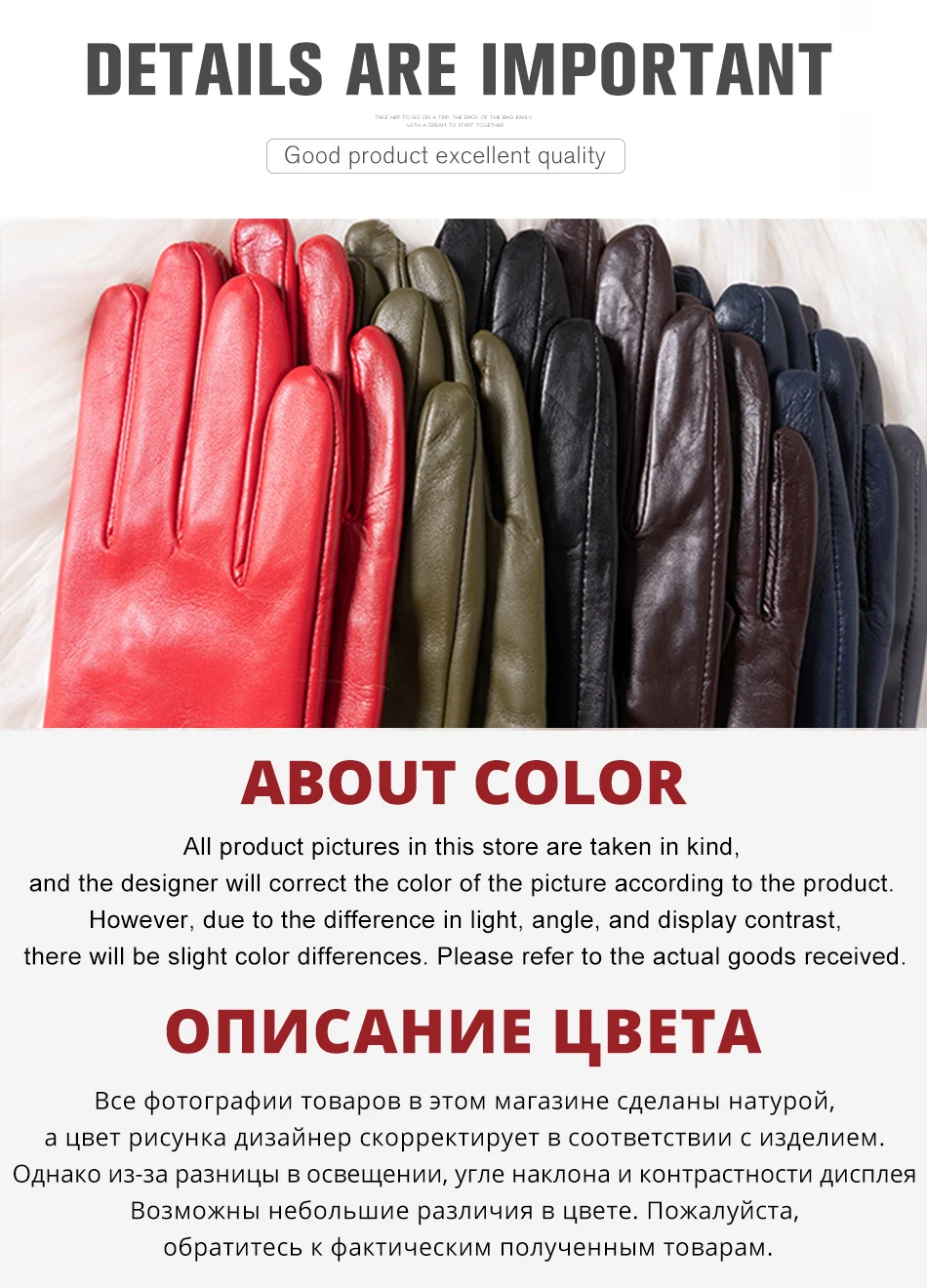 Fashion color Apparel Accessories women's leather gloves,comfortable short Women mitten,warm winter gloves women-2001