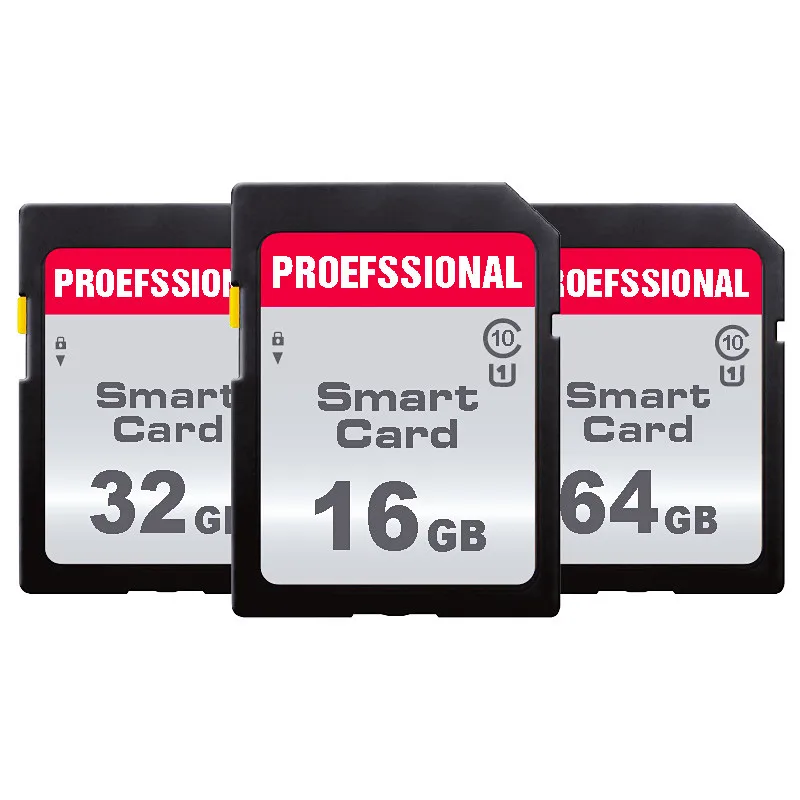 Professional Memory Card 64GB 128GB 256GB SDV10XC SD Card 16GB 32GB SDV10HC Card High Speed 600x For Nikon Canon Camera