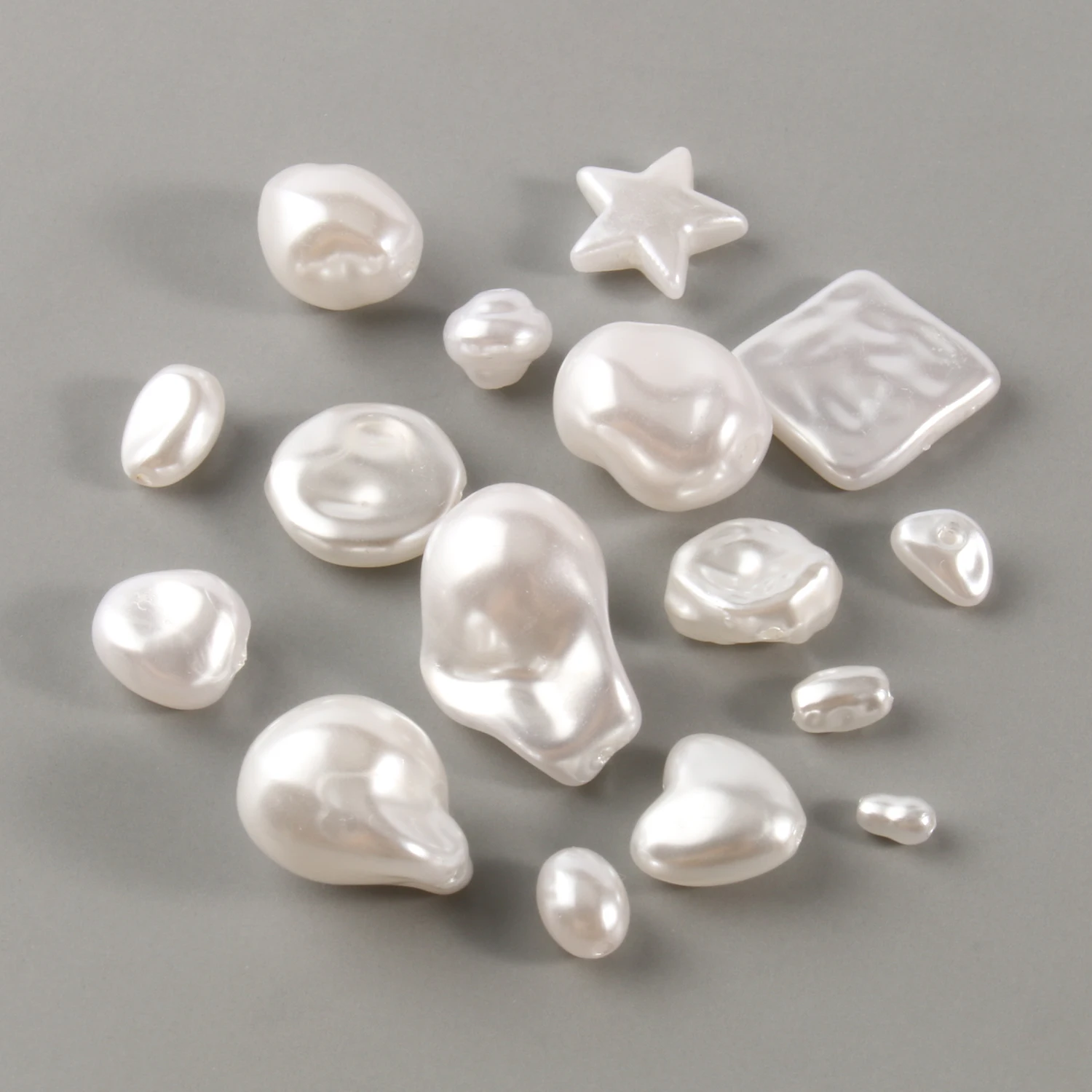 Charms Irregular Imitation Baroque Pearl Beads for DIY Jewelry Making Women Baroque Bead Drop Earrings Punk Jewelry
