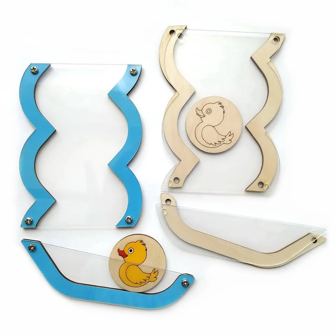 Montessori Busy Board Toys For Children Educational Games DIY Busy Board Parts Wooden Toys Sensory Board Games Puzzles For Kids