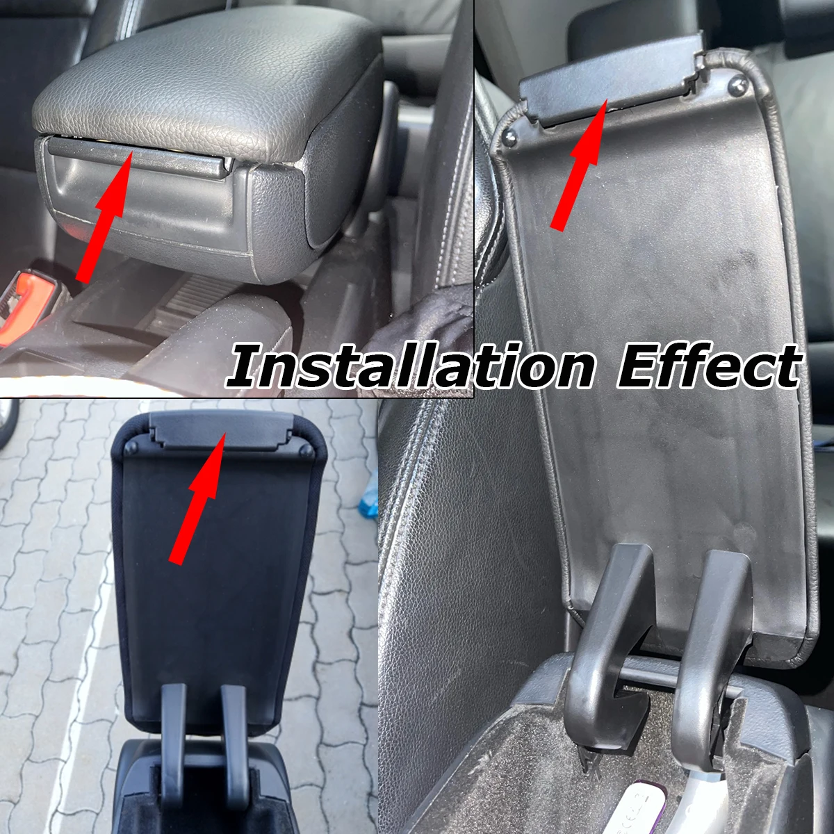Car Armrest Lid Center Console Cap Latch Cover Clip Catch 8P0864245P For Audi A3 8P 2003 2004 2005 2006 2007 2008 2009 - 2012
